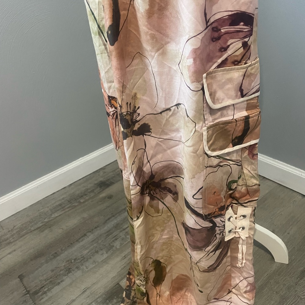 Anthropologie Palazzo Utility Pants - Picture 5 of 11